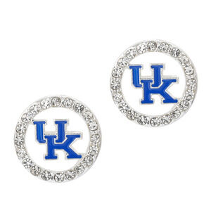 Kentucky Wildcats Women's Eugenia Stud Earrings, NCAA